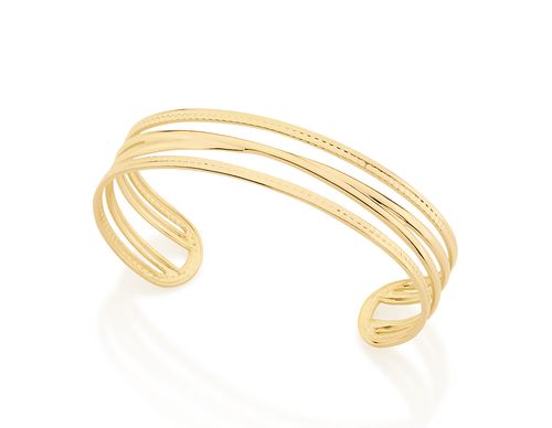 BRACELETE BANHADO A OURO 18K