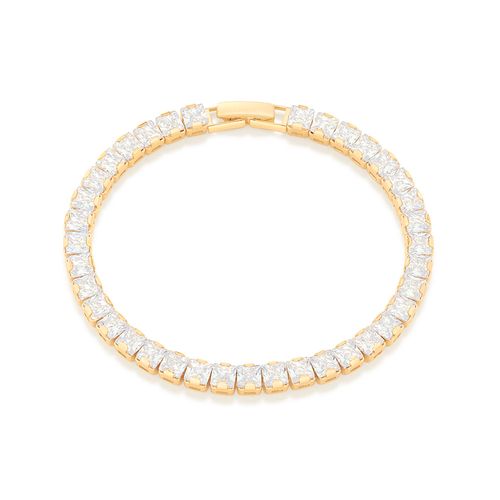 PULSEIRA RIVIERA BANHADA A OURO 18K
