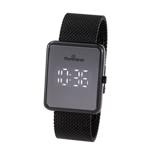 RELÓGIO DIGITAL LED PRETO