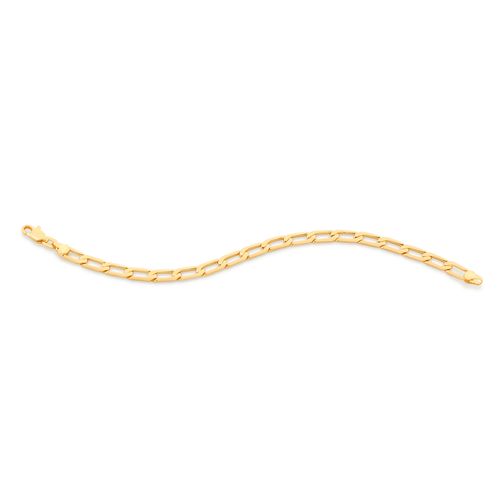 PULSEIRA ELOS BATIDOS BANHADA A OURO 18K