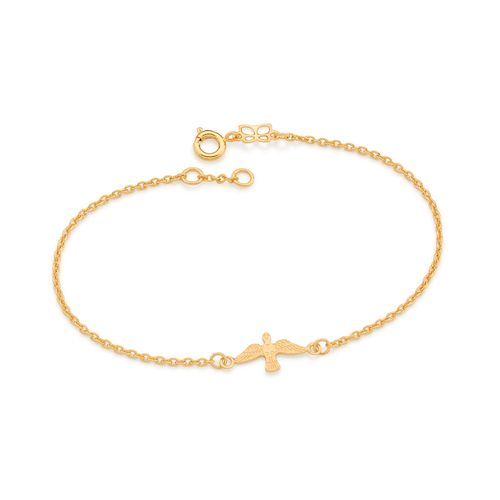 PULSEIRA ESPÍRITO SANTO BANHADA A OURO 18K