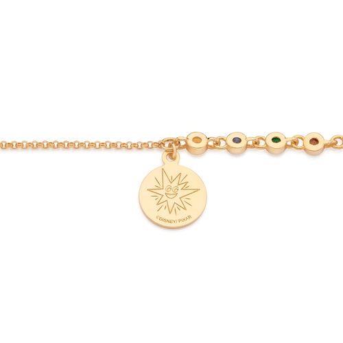 PULSEIRA MIX EMOÇÕES BANHADA A OURO 18K COM ZIRCÔNIAS