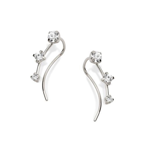 BRINCO BANHADO A RHODIUM COM CRISTAIS