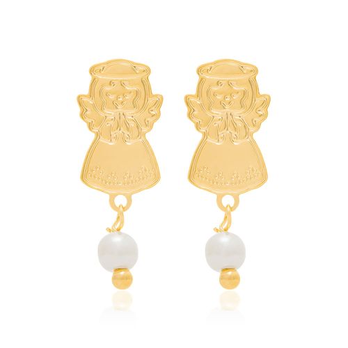 Brincos  JOIA BANHADA OURO 18K