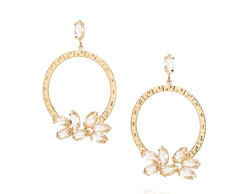 Brincos  JOIA BANHADA OURO 18K