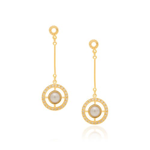 Brincos  JOIA BANHADA OURO 18K