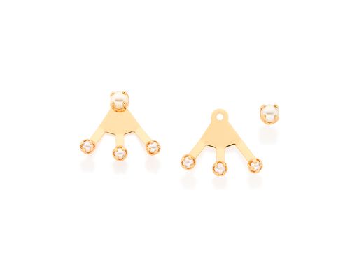 Brincos  JOIA BANHADA OURO 18K