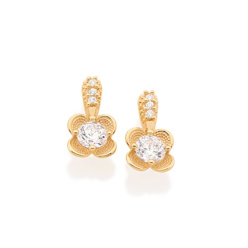 Brincos  JOIA BANHADA OURO 18K