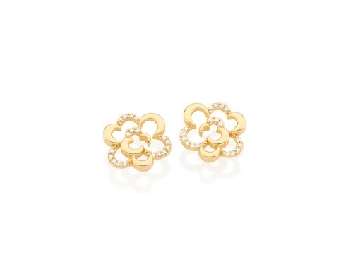 Brincos  JOIA BANHADA OURO 18K