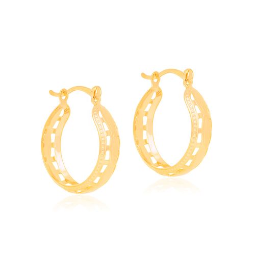 BRINCO BANHADO A OURO 18K ARGOLA