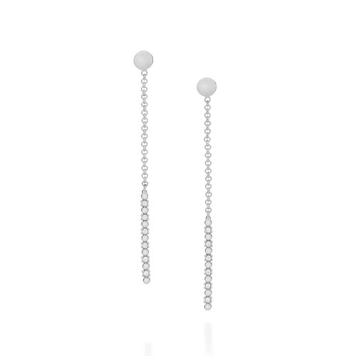 BRINCO BANHADO A RHODIUM COM ZIRCÔNIAS