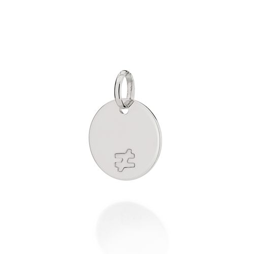PINGENTE BANHADO A RHODIUM