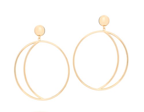 BRINCO BANHADO A OURO 18K ARGOLA