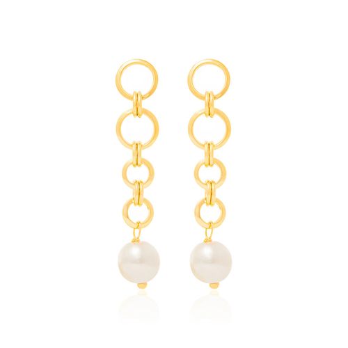 Brincos  JOIA BANHADA OURO 18K