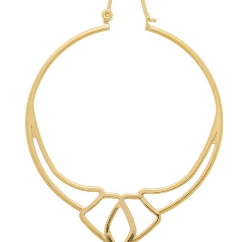 BRINCO BANHADO A OURO 18K ARGOLA