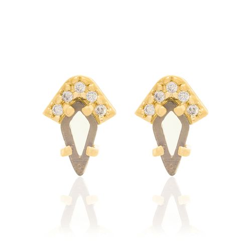 Brincos  JOIA BANHADA OURO 18K