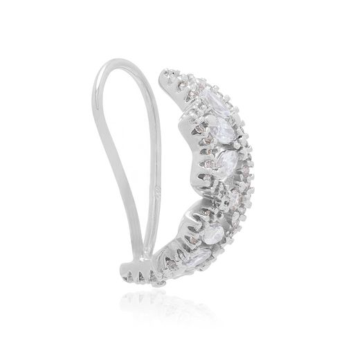 BRINCO PIERCING DE PRESSÃO BANHADO A RHODIUM