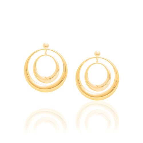 Brincos  JOIA BANHADA OURO 18K