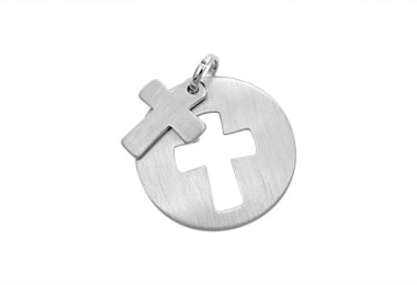 PINGENTE BANHADO A RHODIUM