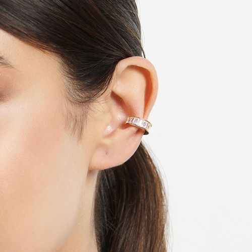 PIERCING DE PRESSÃO BANHADO A OURO 18K COM ZIRCÔNIAS
