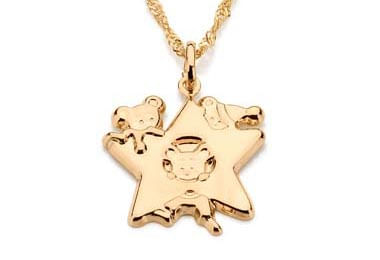 Pingentes  JOIA BANHADA OURO 18K