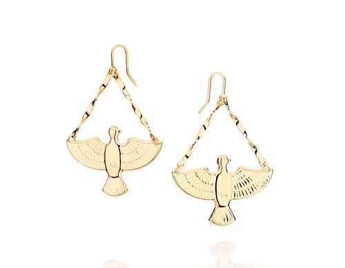 Brincos  JOIA BANHADA OURO 18K