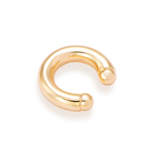 BRINCO PIERCING DE PRESSÃO BANHADO A OURO 18K