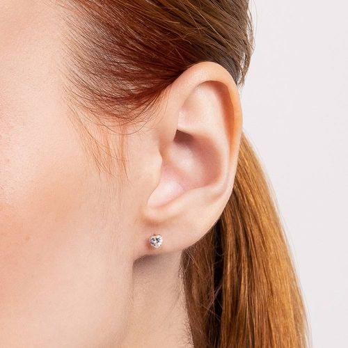 BRINCO SOLITÁRIO CORAÇÃO BANHADO A OURO 18K