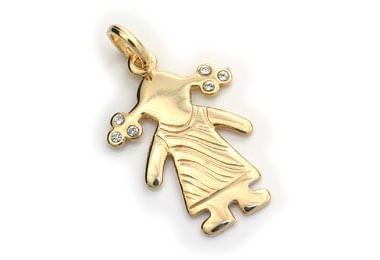 Pingentes  JOIA BANHADA OURO 18K
