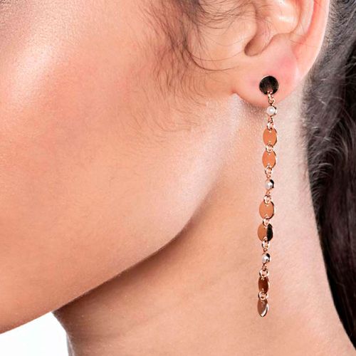 BRINCO BANHADO A OURO 18K COM PÉROLAS