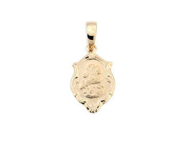 PINGENTE BANHADO A OURO 18K
