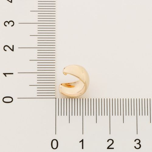 BRINCO PIERCING DE PRESSÃO BANHADO A OURO 18K