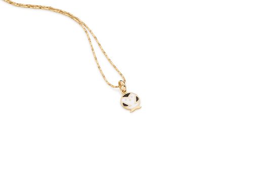 PINGENTE PINGUIM BANHADO A OURO 18K