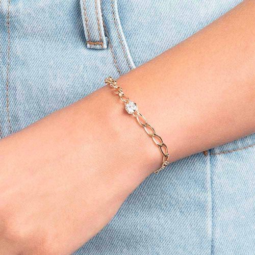 PULSEIRA BANHADA A OURO 18K COM ZIRCÔNIAS