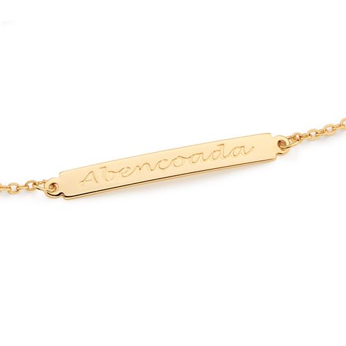 PULSEIRA BANHADA A OURO 18K ABENÇOADA