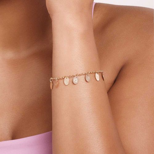 PULSEIRA COM SÍMBOLOS DIVERSOS BANHADA A OURO 18K