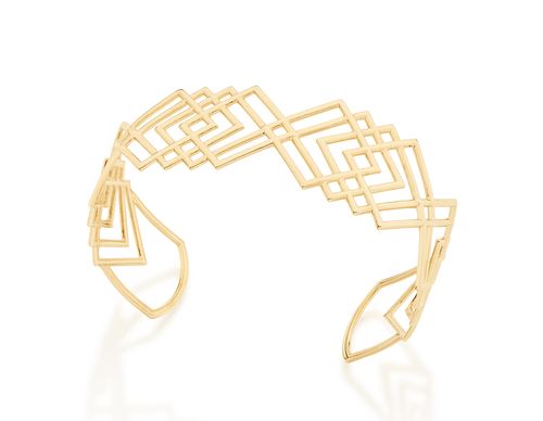 BRACELETE BANHADO A OURO 18K
