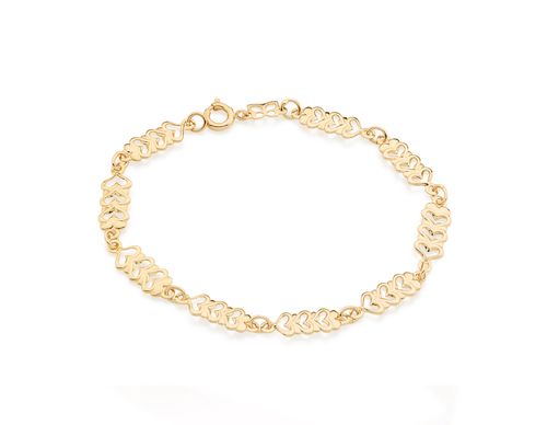 PULSEIRA BANHADA A OURO 18K