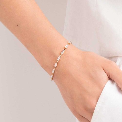 PULSEIRA BANHADA A OURO 18K COM ZIRCÔNIAS