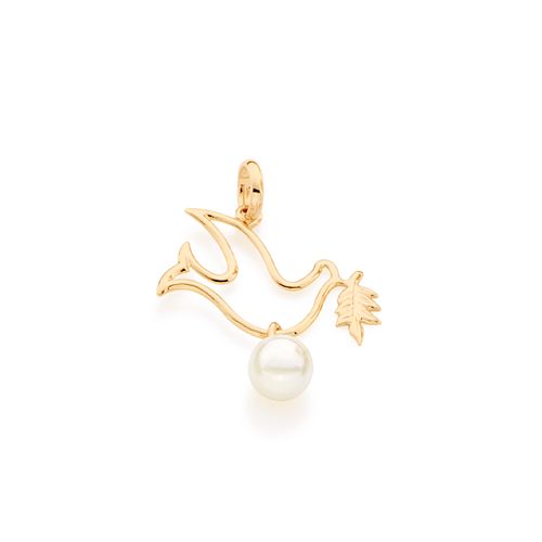 PINGENTE BANHADO A OURO 18K