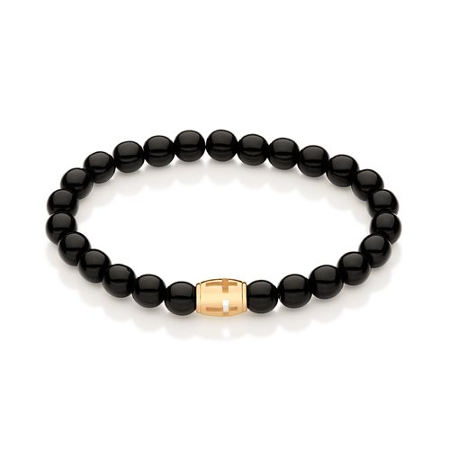 SHAMBALA COM PEDRAS SINTÉTICAS BANHADA A OURO 18K