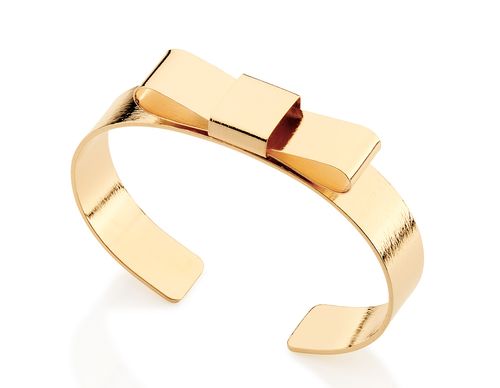 BRACELETE BANHADO A OURO 18K COM LAÇO