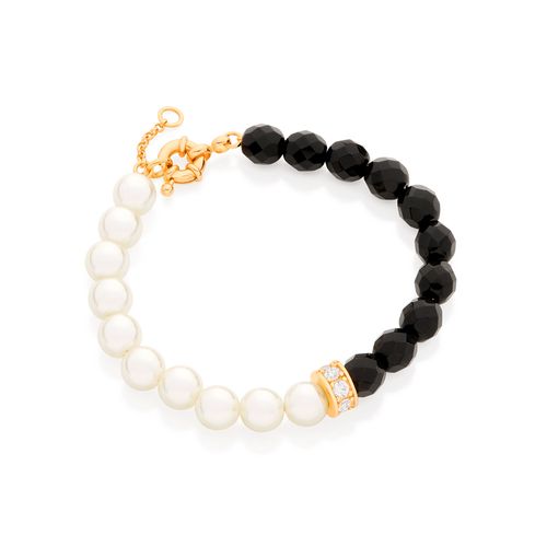 PULSEIRA BANHADA A OURO 18K COM BERLOQUE