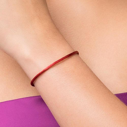 PULSEIRA TE DEDICO BANHADA A OURO 18K COM FIO ACETINADO