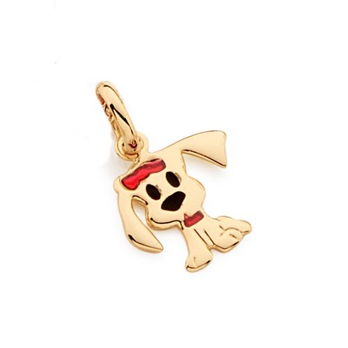 PINGENTE BANHADO A OURO 18K CACHORRO