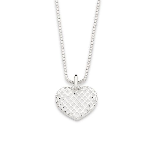 PINGENTE CORAÇÃO DE PRATA 925