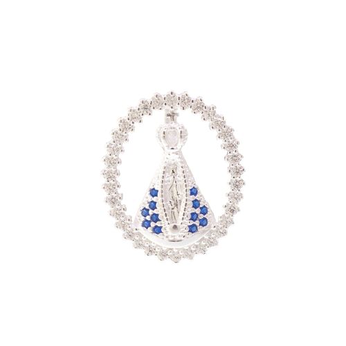 PINGENTE NOSSA SENHORA APARECIDA DE PRATA 925