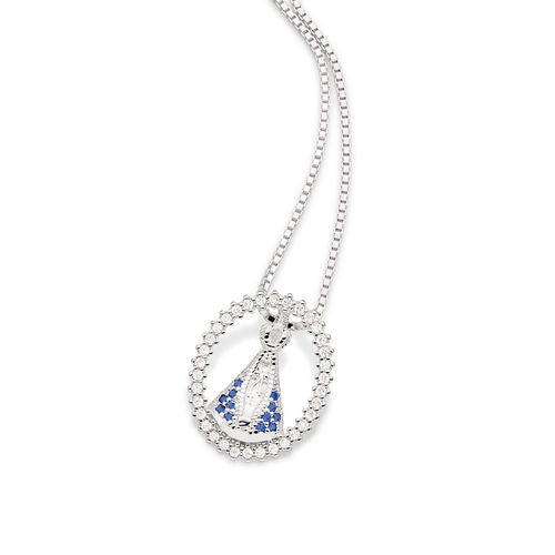 PINGENTE NOSSA SENHORA APARECIDA DE PRATA 925