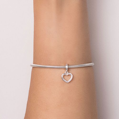 BERLOQUE CORAÇÃO DE PRATA 925