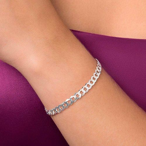 PULSEIRA ELO GROUMET DE PRATA 925